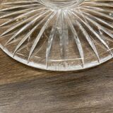 Large cut crystal bowl signed Tyrone – Irish Crystal with label