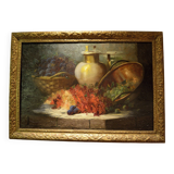 Oil on canvas, fruit jams