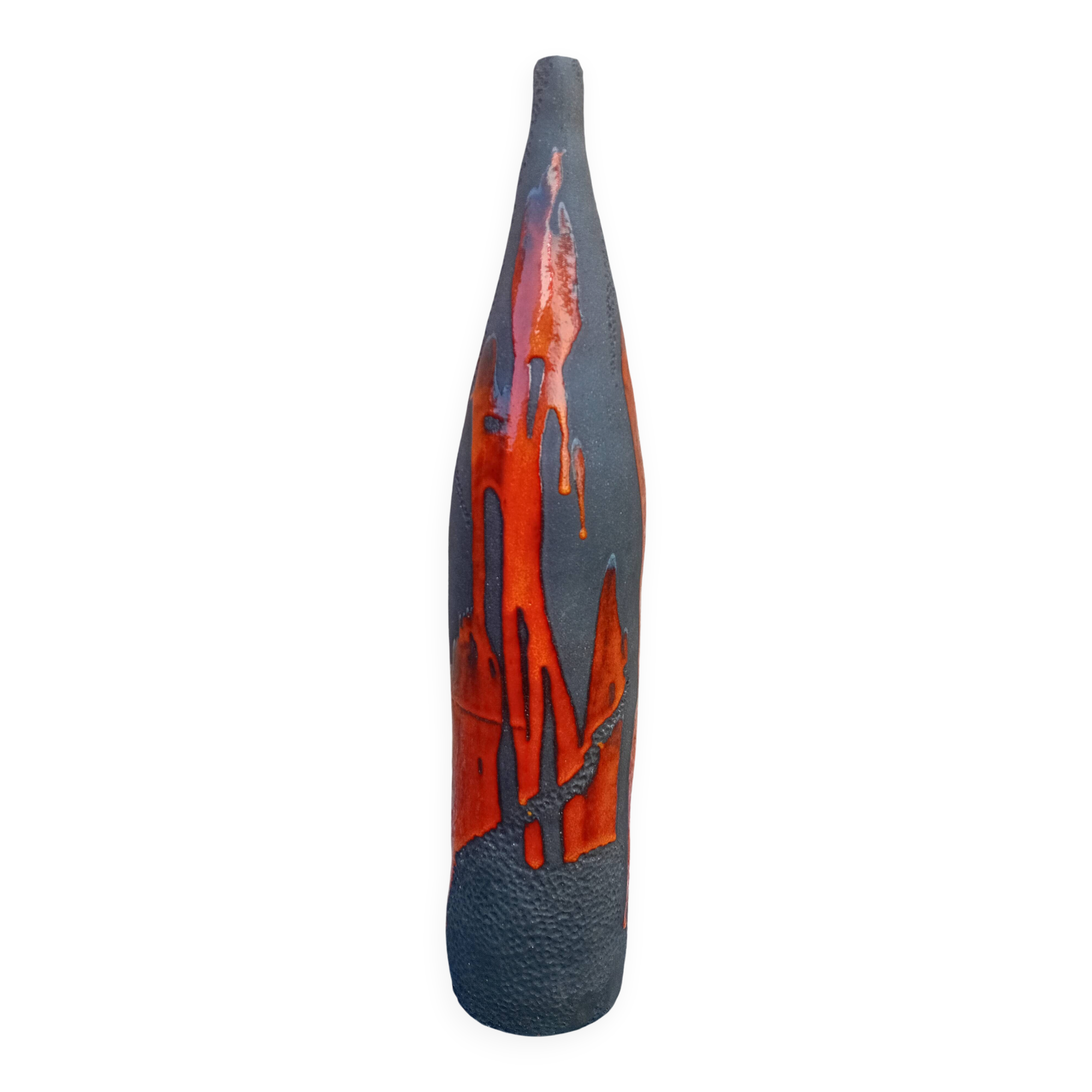 Bouteille grès noir