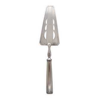 Art deco pie shovel in silver metal