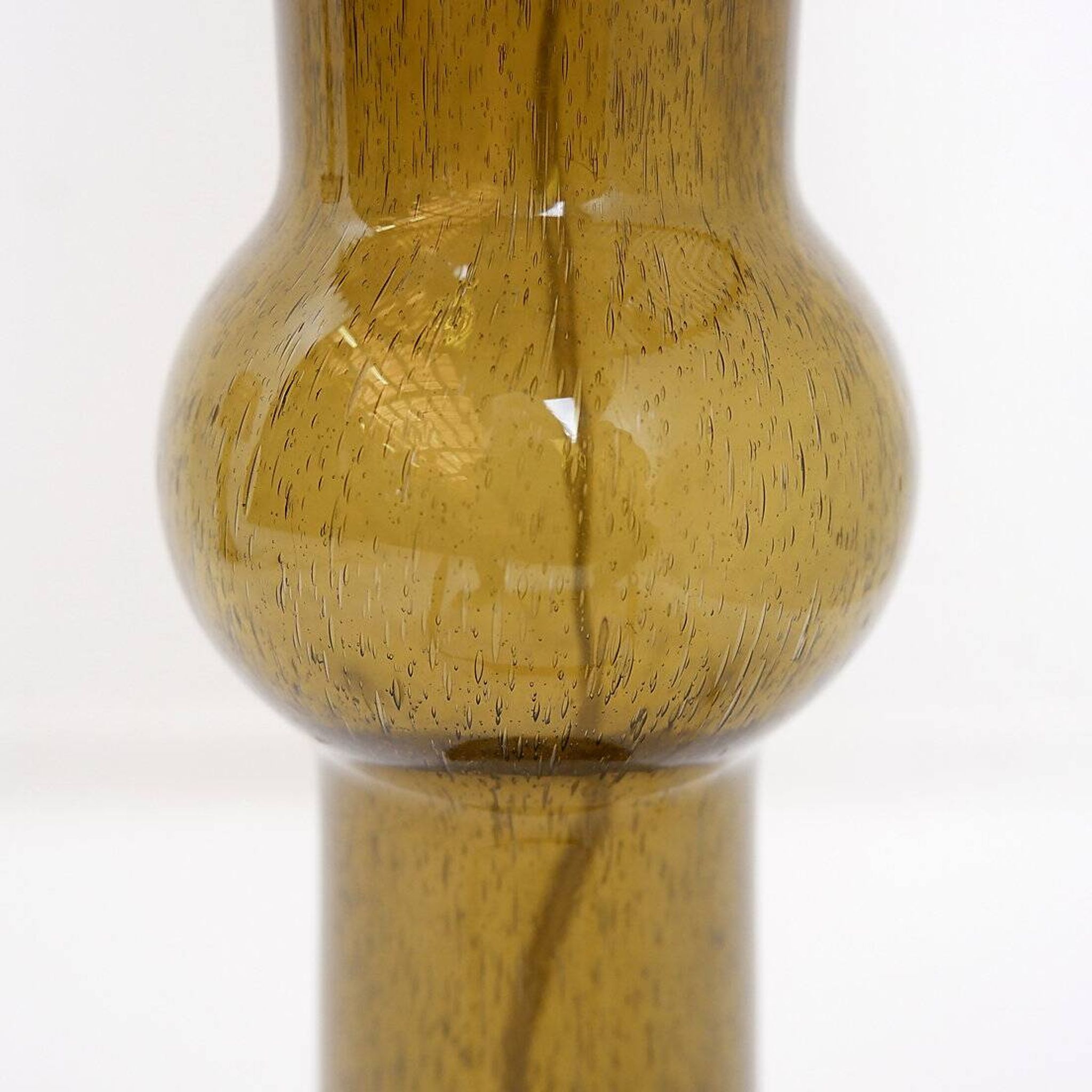 Pair of glass table lamps by Nanny Still for Raak, Netherlands, 1950s
