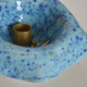 Original ceramic pocket tray or candle holder