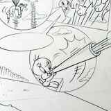 Kelley A. Jarvis Original Drawing Tweety and Sylvester, 2007