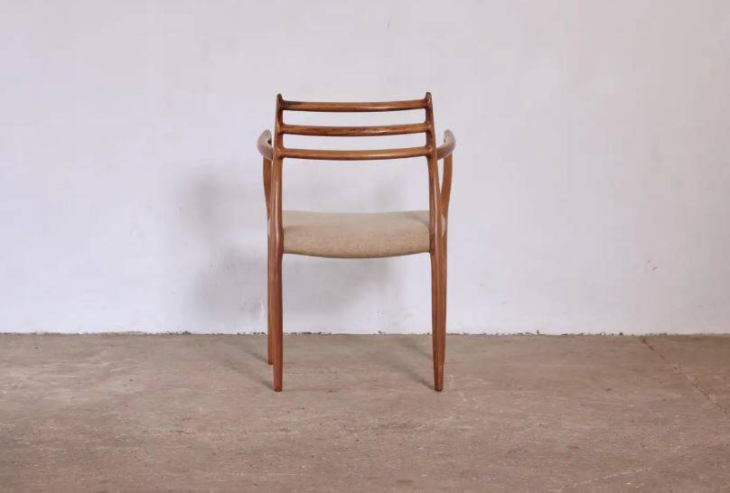 Armchair model 62 designed by Niels O. Møller in 1962, Denmark