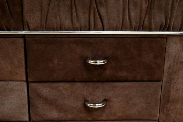 Coiffeuse et son Pouf, design Italien – 1970