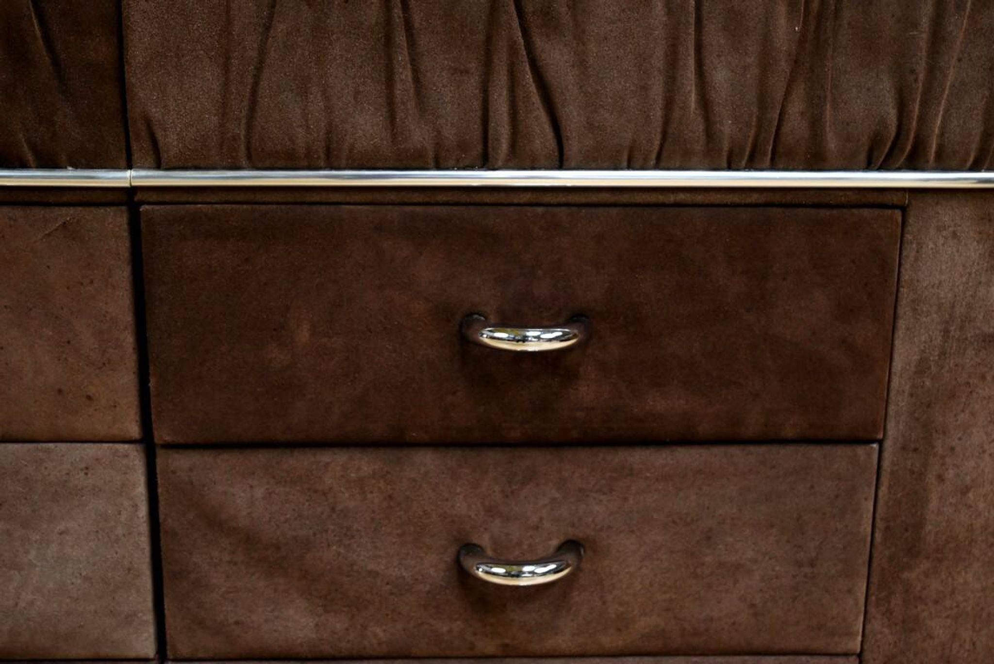 Coiffeuse et son Pouf, design Italien – 1970