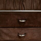 Dressing table and its pouf, Italian design – 1970