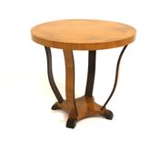 Table basse en orme, Swedish Modern, Suède, 1930