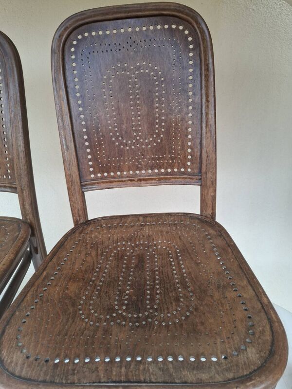 Paire de chaise bistrot Thonet vienne