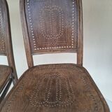 Pair of Thonet Vienna bistro chairs