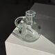 Mini round glass carafe D9 H14.5