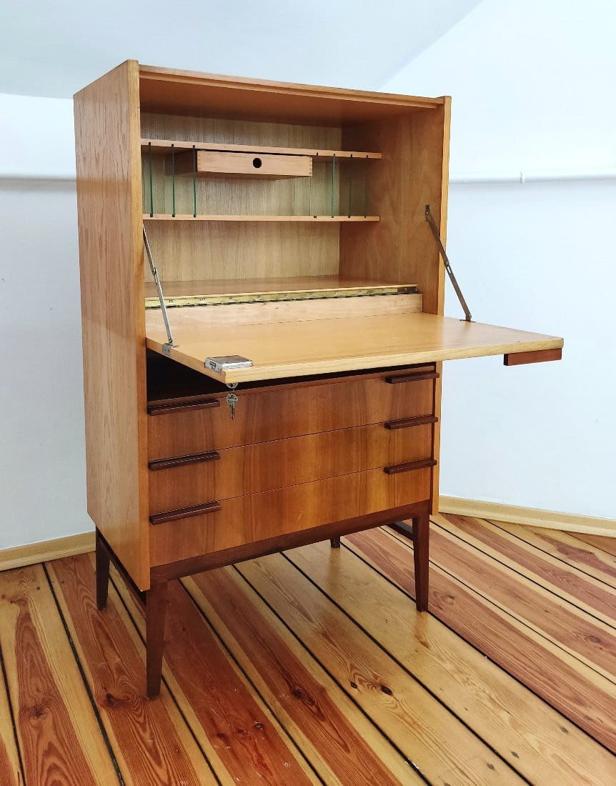 Secretary Desk by F. Mezulanik for UP Závody, Czechoslovakia, 1960s