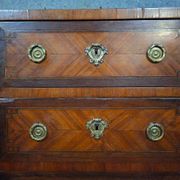 Secretary in a week planner style from the Louis XVI period in marquetry (to be restored)