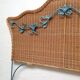 Rattan headboard