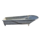 Baignoire en zinc ancienne