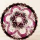 Val Saint Lambert vase in cut ruby double crystal – circa 1920-1950