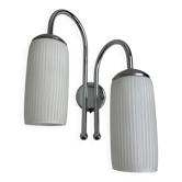 Ancienne applique double asymetrique 1970 vintage
