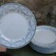 Assiettes terre de fer de Creil et Montereau