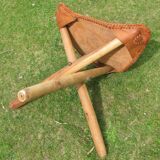Tabouret ethnique Asie centrale