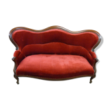 Louis Philippe Walnut sofa