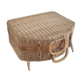 Vintage wicker basket