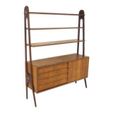 Scandinavian teak bookcase, Sweden, 1960