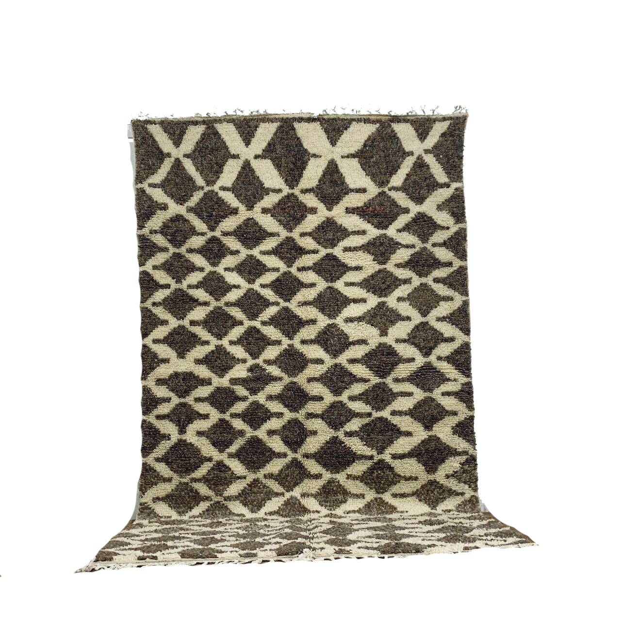 Handmade Moroccan Berber rug 242 X 142 CM