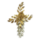 Hans koegl vintage florentine wall lamp sconce metal pioggia d'oro hollywood regency style