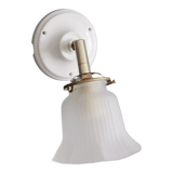 Antique tulip wall lamp