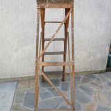Former painter wooden stepladder