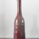 Vintage glazed stoneware bottle soliflore vase
