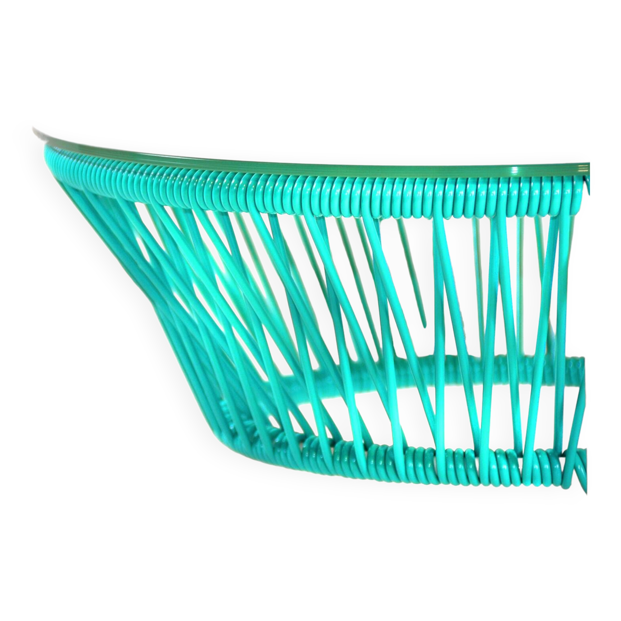 Turquoise green TOCA coffee table