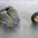 2 vintage glazed ceramic vases, Greece