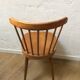 Vintage bistro chair feet compass