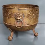 Antique table jardinière.