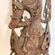 Carved Wood Panel Apsara Dancer Thailand Bali Mural Mukata Devata 19th Century
