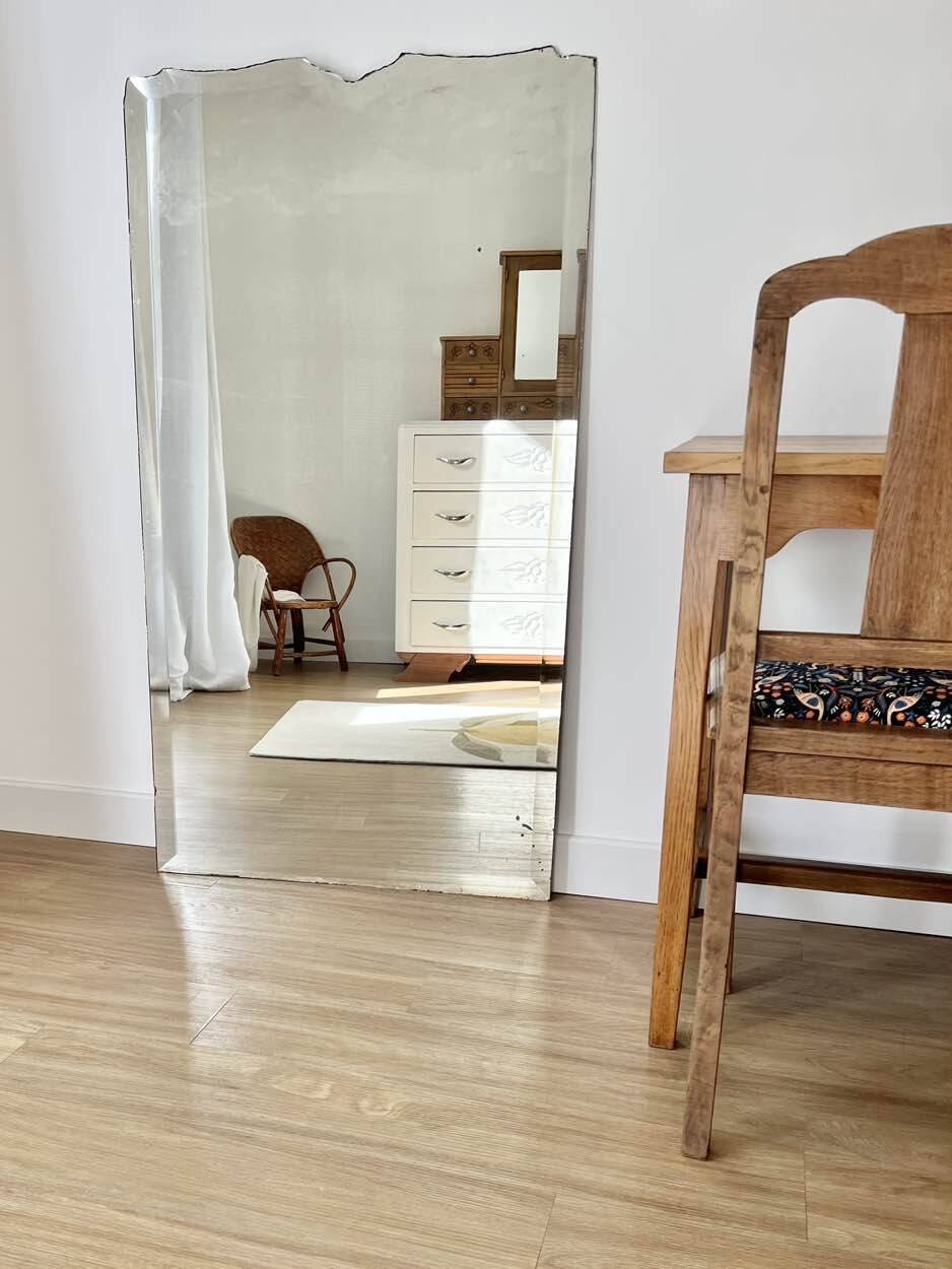 large art-deco mirror