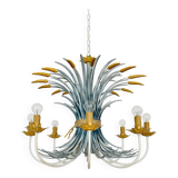 Grand lustre italien Hollywood Regency par Hans Kögl