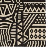 Handmade Modern Black and White Moroccan Shag Rug 150/250cm