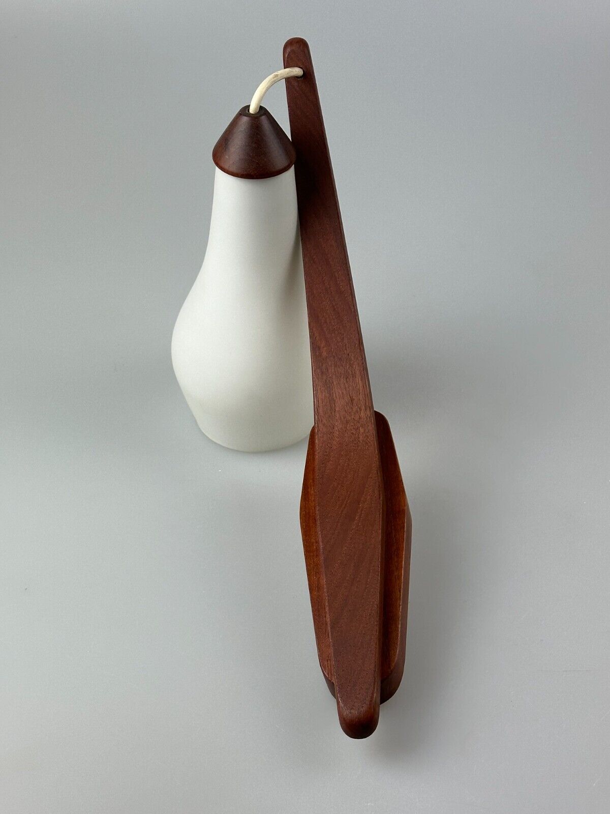 60s 70s lamp teak light wall lamp Uno & Östen Kristiansson for Luxus