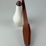 60s 70s lamp teak light wall lamp Uno & Östen Kristiansson for Luxus