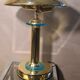 Lamp chrome and gold 1980