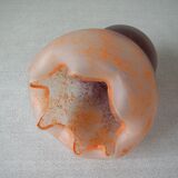 Old tulip lampshade glass globe 13 cm chandelier lamp light fixture