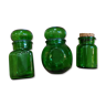 Trio of vintage Lever jars