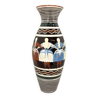 Vase en céramique du milieu du siècle, Tchécoslovaquie, années 1960