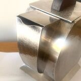 Art Deco tea coffee service 1930s hammered silver metal wood Antique Ant