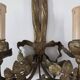 Bronze wall light in the Louis XVI style
