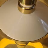 solid brass living room lamp signed 71x40 Spain in very good condition