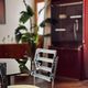 Set of 4 vintage swivel chairs in chrome steel – 1970s NAMCO