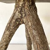 Brutalist tripod stool